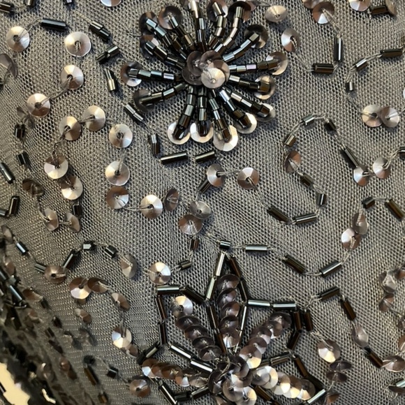 ADRIANNA PAPELL Prom Formal Wedding Guest Mother of Bride Groom Elegant Dress - Picture 2 of 3